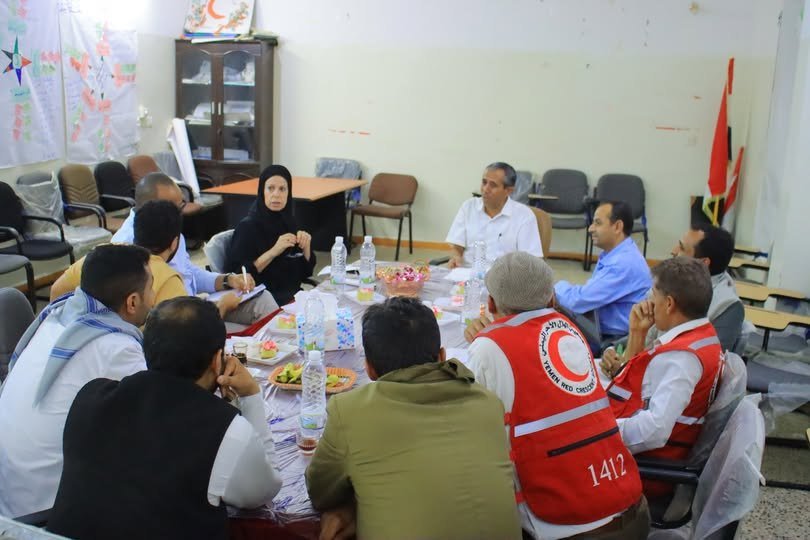 ICRC delegation visits YRCS Saada branch